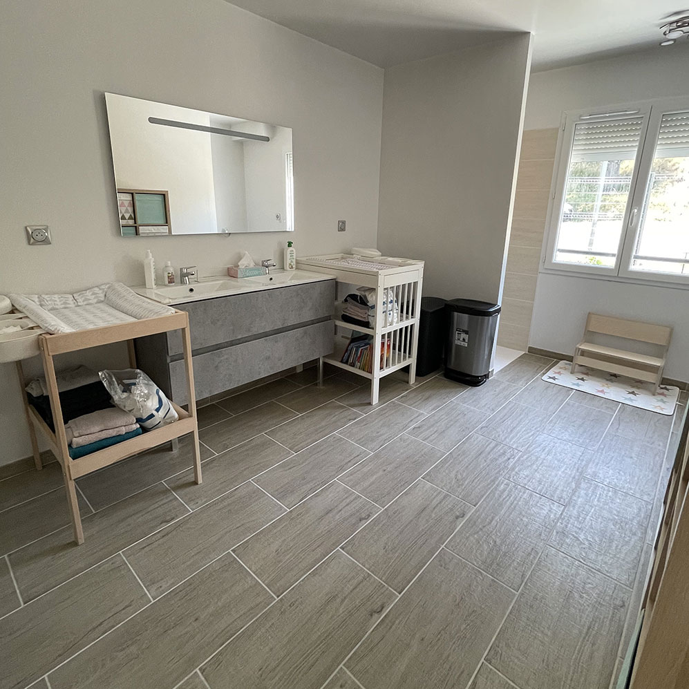 Salle de bain - MAM Pom Cannelle - Sarrians